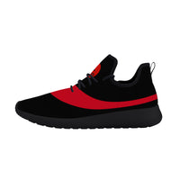 Thumbnail for OOTO - CAM II - BK/RD - Lightweight Mesh Knit Sneaker - Black soles - 1 COLOR -