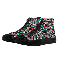 Thumbnail for OOTO - TIZZY - SF_D71 High Top Canvas Shoes - Black soles - 1 COLOR -