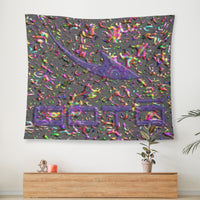 Thumbnail for OOTO - XPARENT DASH EN CHAOTIC MESS - D34 Wall Tapestry - 3 SIZES -