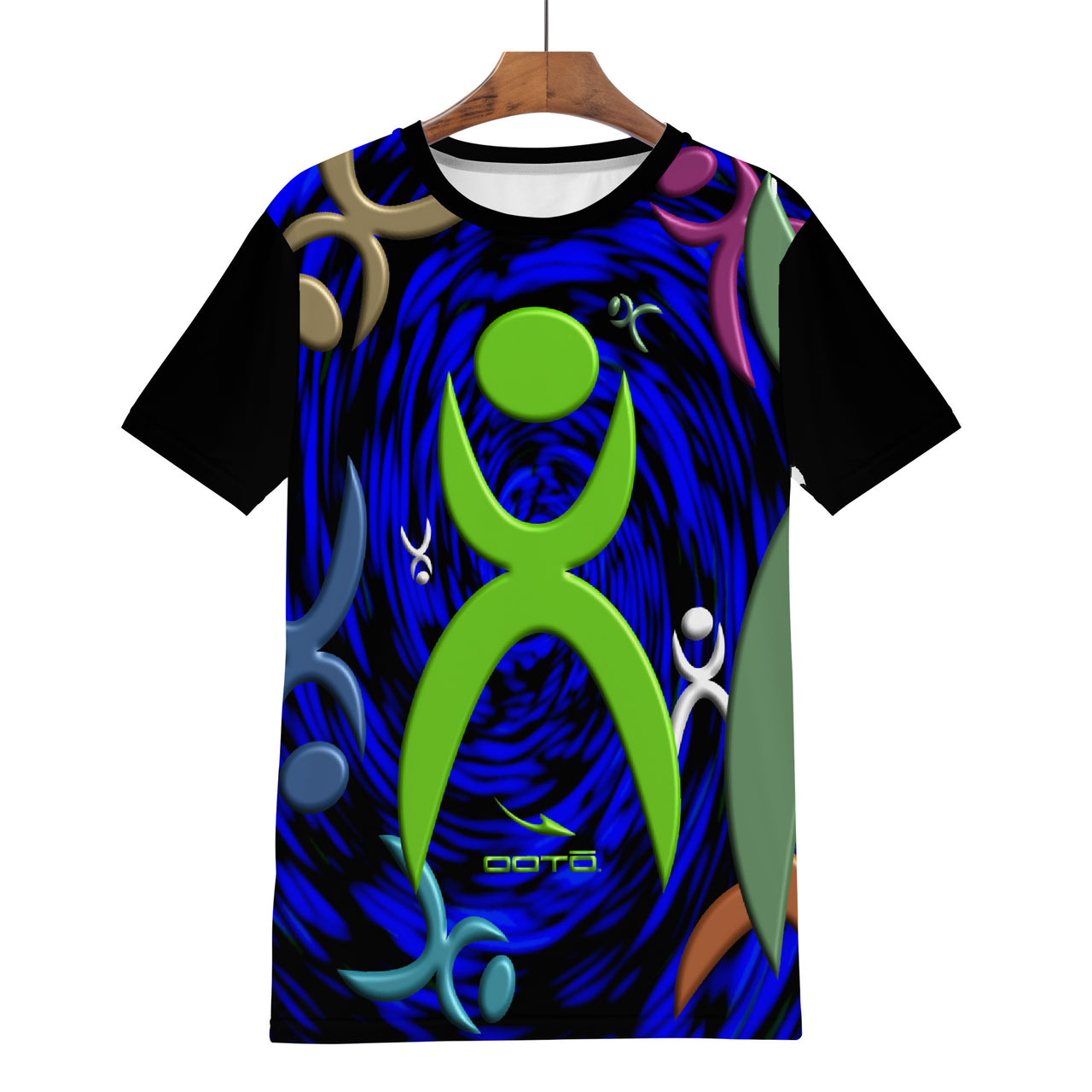 GLYPHIC EN DIMENSIONAL GRASP - D61 Men's All Over Print T-Shirt - 1 COLOR -