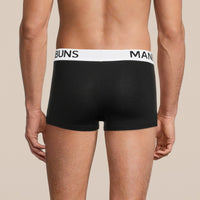 Thumbnail for Men's Classic Black Boxer Trunk Underwear -