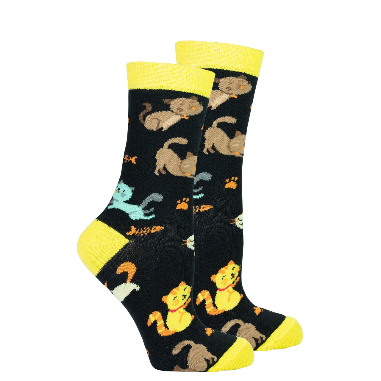 Women's Cute Cats Socks Set - 5 PACK -