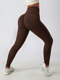 Thumbnail for Wide Waistband High Waist Active Leggings - T - 9 COLORS -