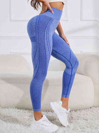 Thumbnail for Wide Waistband Sports Leggings - T - 1 COLOR -