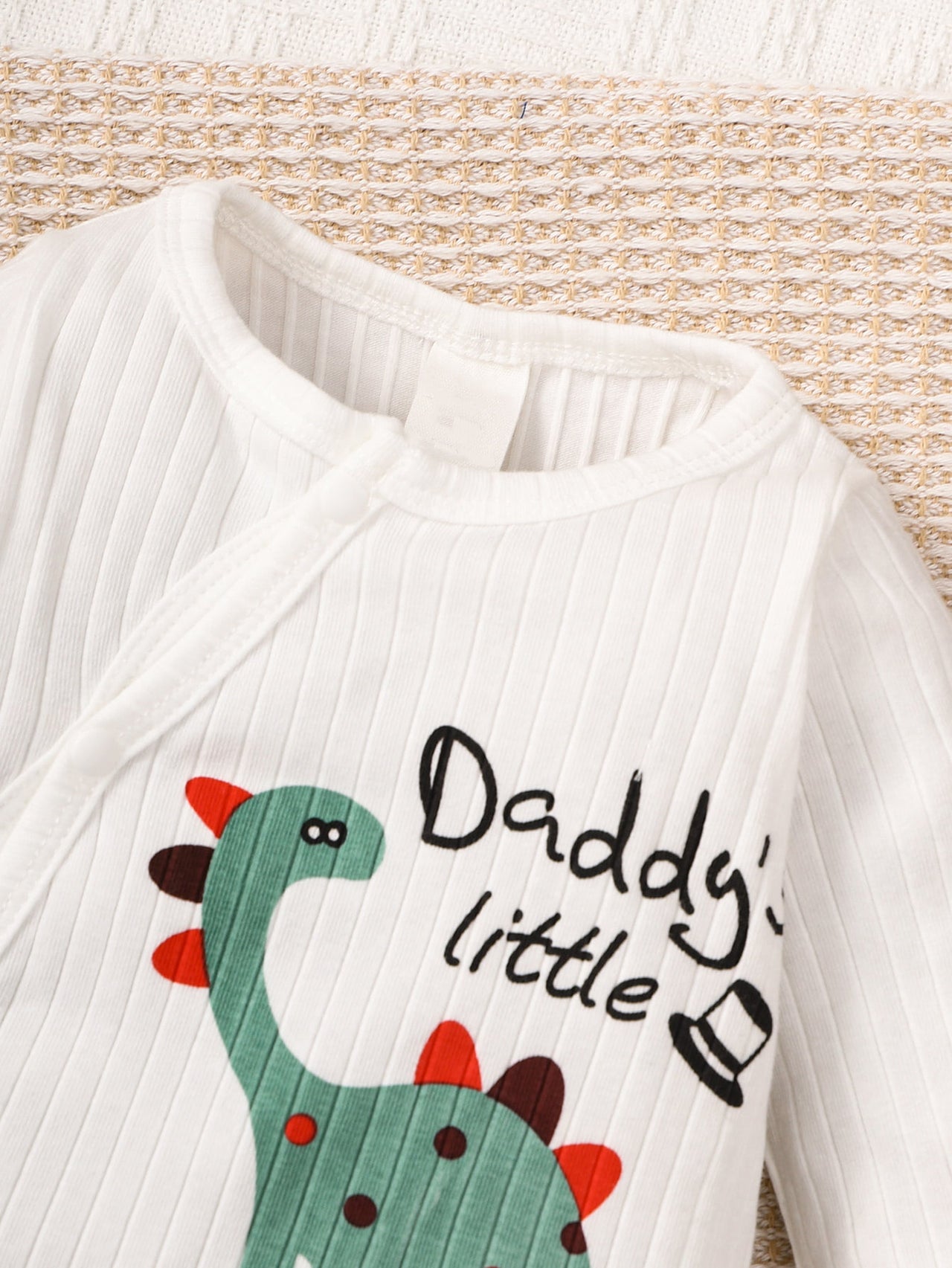 DADDY'S LITTLE MAN Dinosaur Graphic Jumpsuit - 1 PC. - T - 1 COLOR -