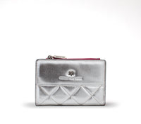 Thumbnail for GUNAS NEW YORK - Madison - Silver Vegan Leather Wallet - 1 COLOR -