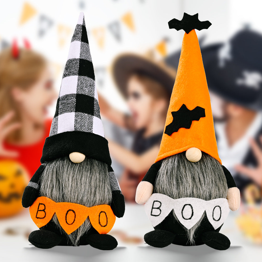 BOO Pointed Hat Gnome - [5-10 DAY DELIVERY] - 11.8" - T - 2 TYPES -