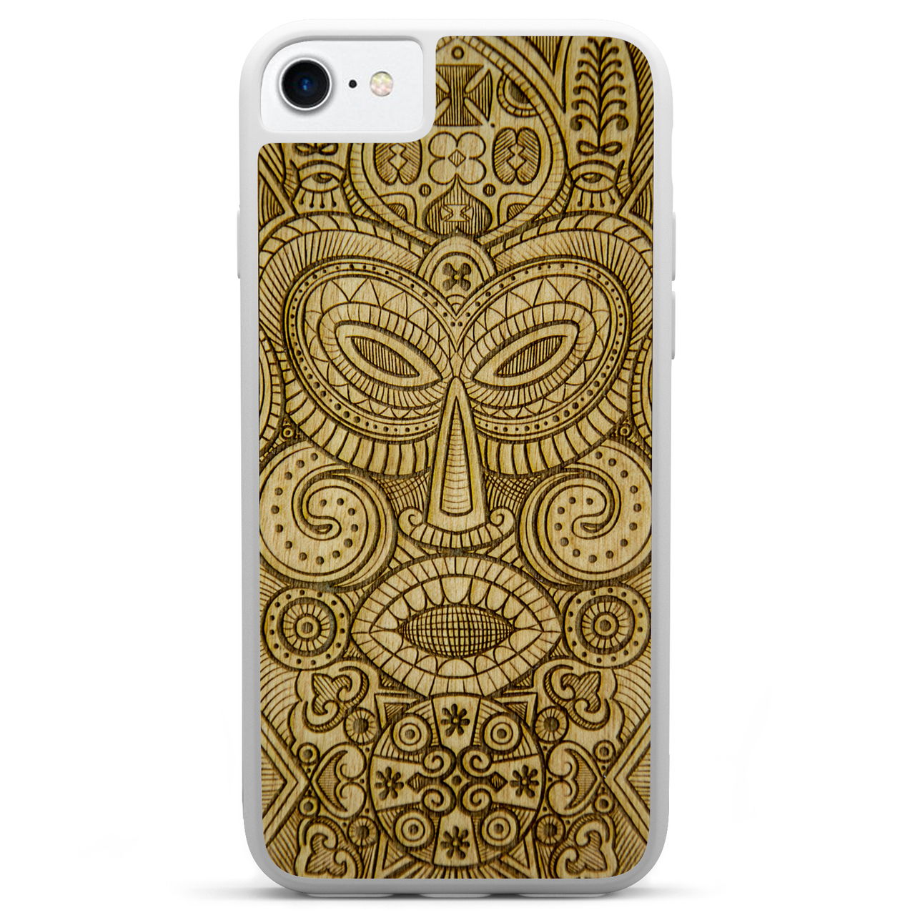 MMORE - Tribal Mask - Wooden phone case - FITS 56 PHONES - FIND YOURS! -