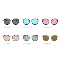 Thumbnail for Emporia | CA14 - Retro Polarized Lens Circle Round Sunglasses - 6 COLORS -