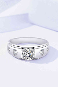 Thumbnail for 1 Carat Moissanite 925 Sterling Silver Ring