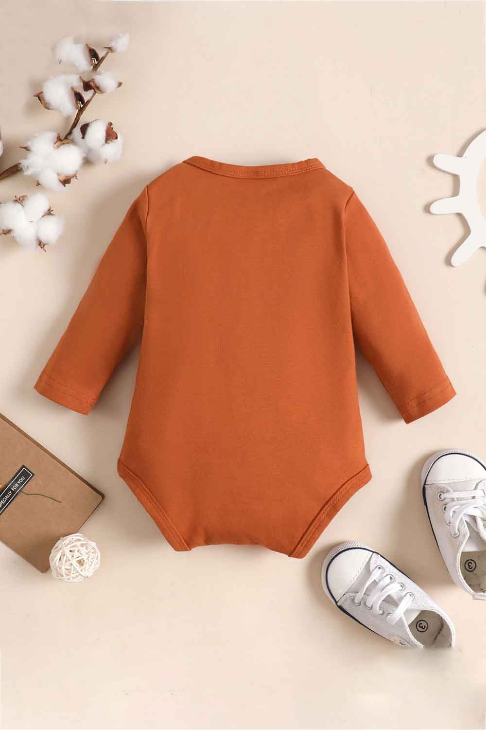 Baby Graphic Long Sleeve Bodysuit - T - 4 SIZES - 1 COLOR -