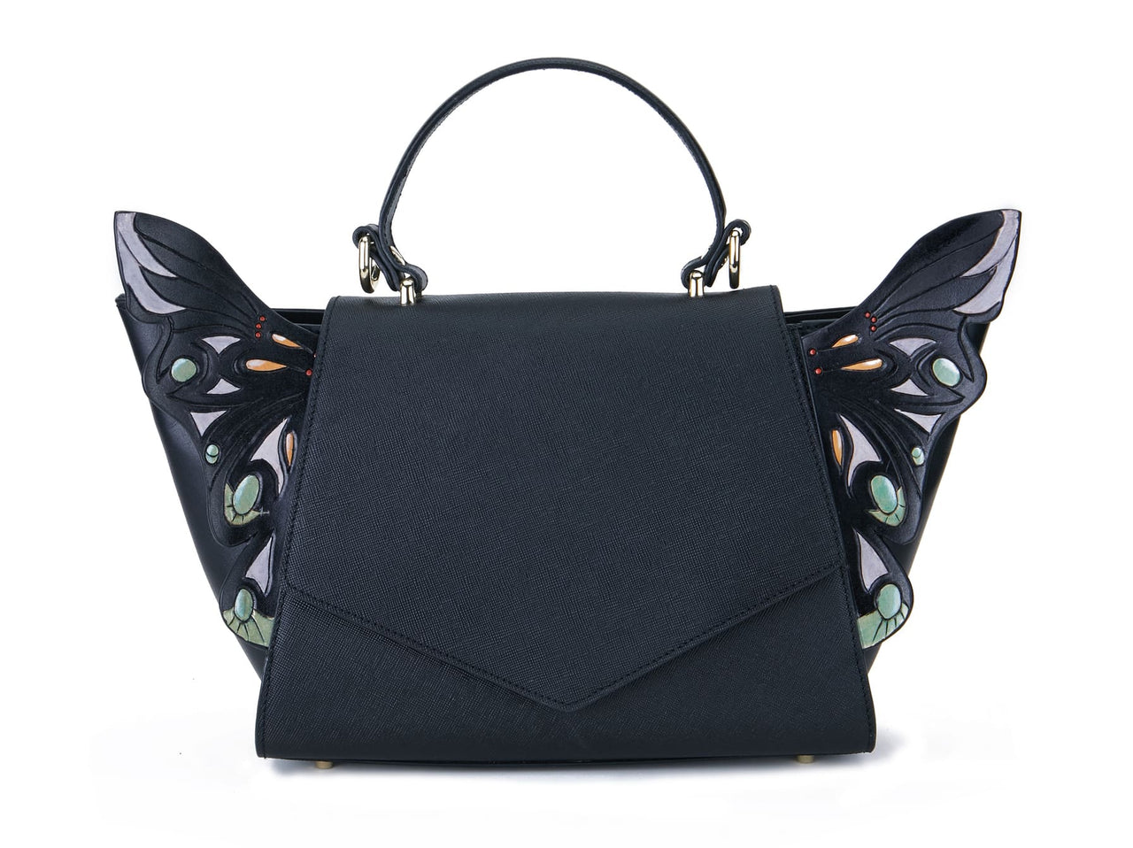 Bellorita - Wings Black Satchel - 1 COLOR -