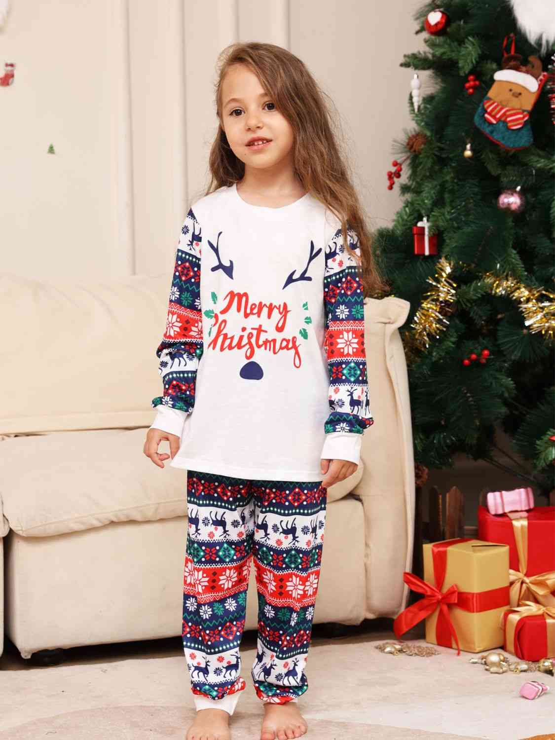 TODDLER MERRY CHRISTMAS Top and Pants Set - T -