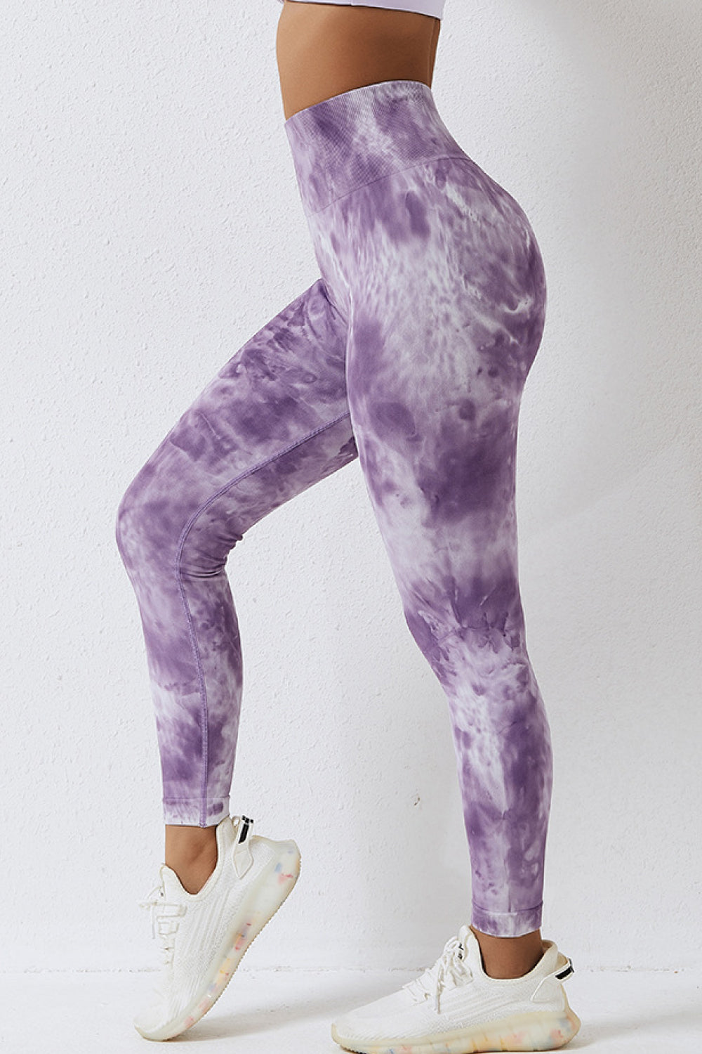 High Waist Tie-Dye Long Sports Pants - T - 8 COLORS -