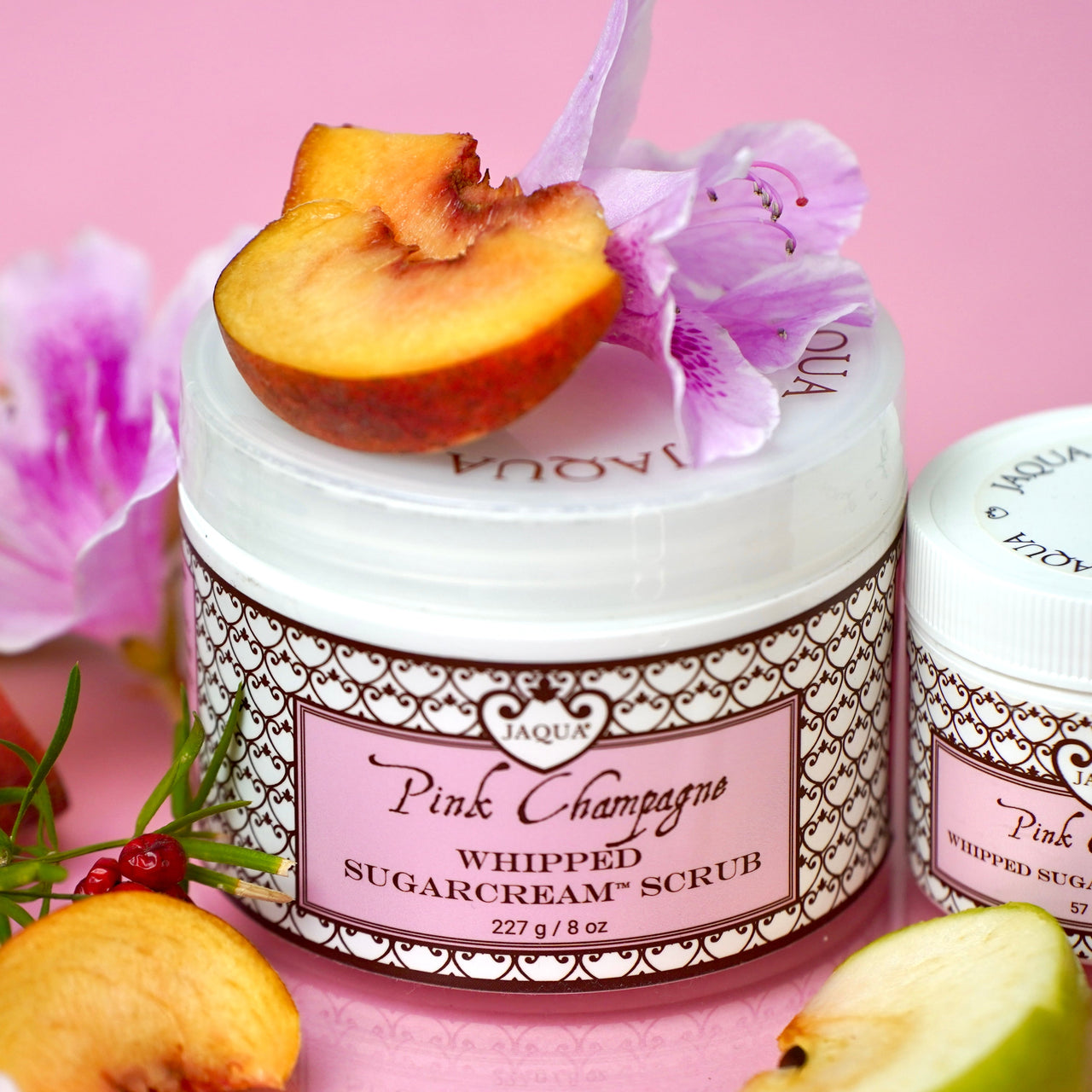 JAQUA - Pink Champagne Whipped Sugar Scrub -