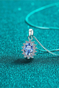 Thumbnail for 1 Carat Moissanite 925 Sterling Silver Necklace