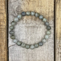 Thumbnail for Union - Labradorite Gemstone Beaded Bracelet -