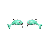 Thumbnail for Blinglane - Delicate Dolphin Studs - 1 COLOR -