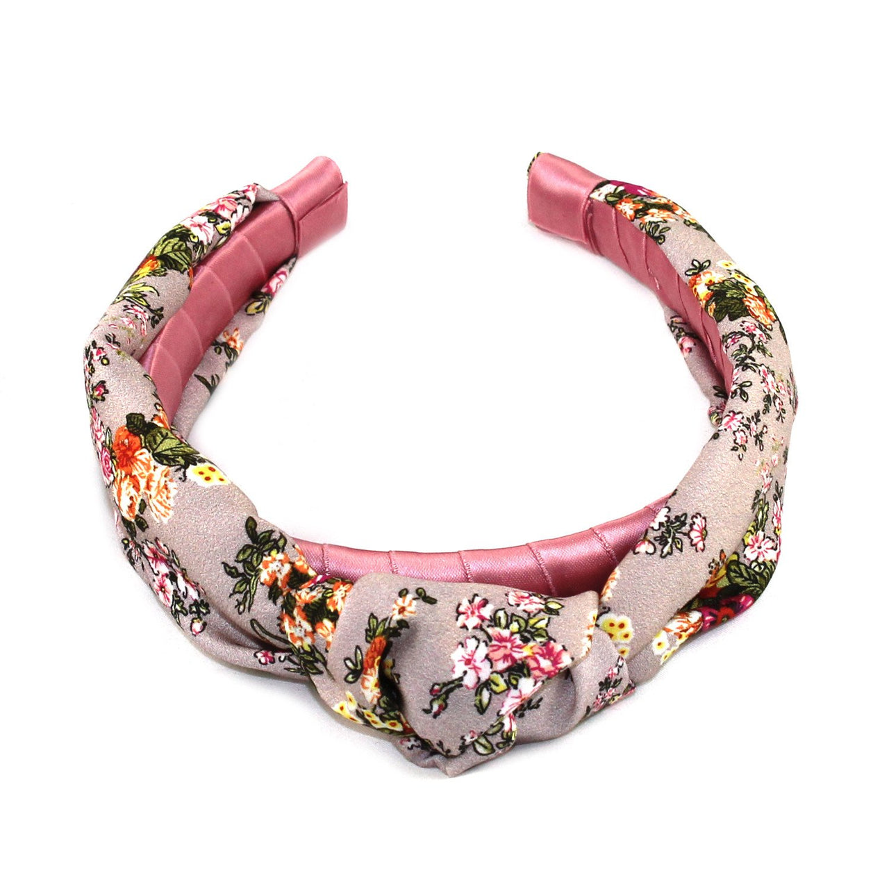 KRISTIN PERRY - Floral Silk Top Knot Headband - 6 COLORS / PATTERNS -