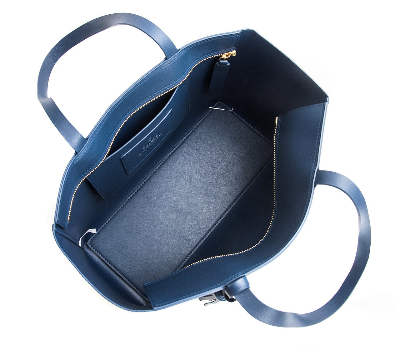 GUNAS NEW YORK - Tippi  - Navy Vegan Leather Tote Bag - 1 COLOR -