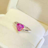 Thumbnail for 1 Carat Moissanite 925 Sterling Silver Ring