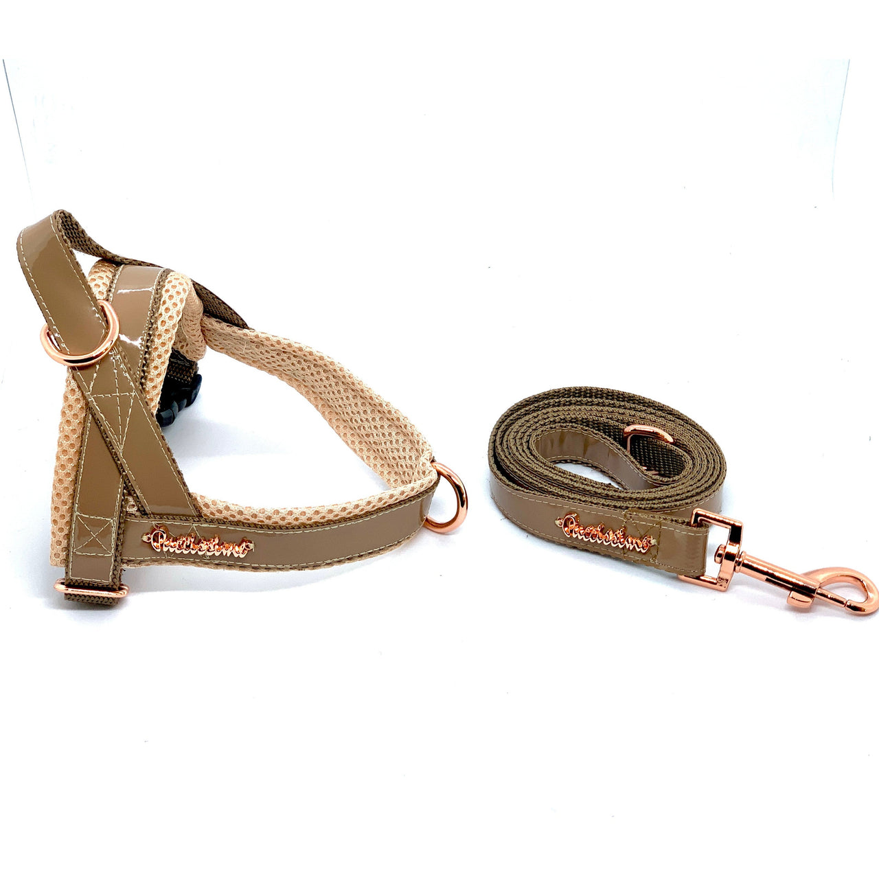 Puccissime - Champagne One-Click Dog Harness - 4 SIZES -