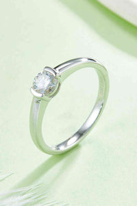 Thumbnail for Moissanite 925 Sterling Silver Solitaire Ring