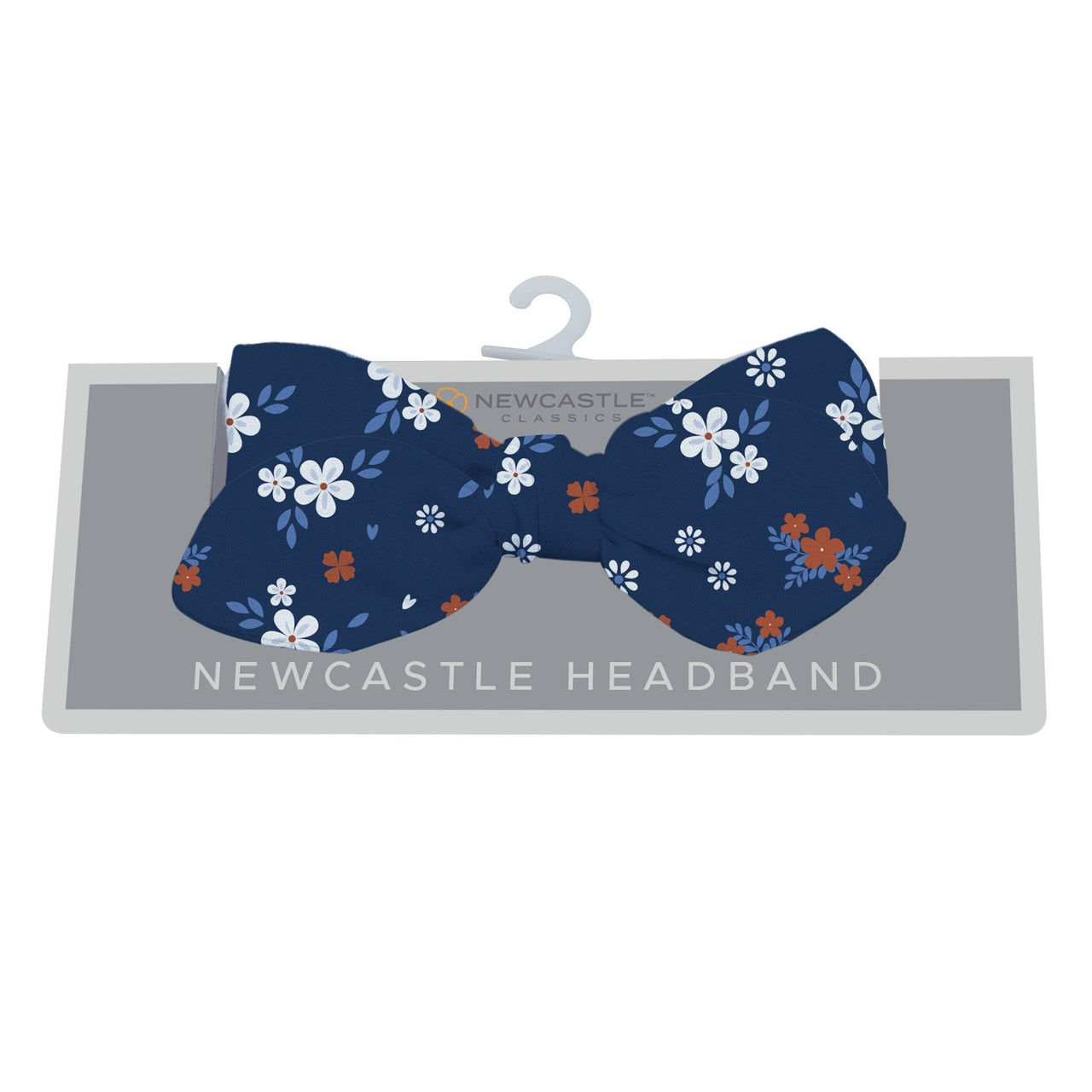 Newcastle - Serenity Floral Bamboo Baby Headband -