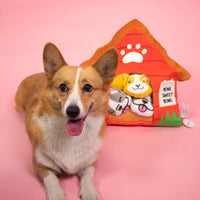 Thumbnail for Tic Tac Toe Plushie game - Dog house game / board -