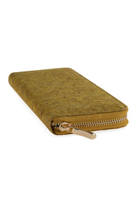 Thumbnail for Cork Single Zipper Wallet - 6 COLORS -