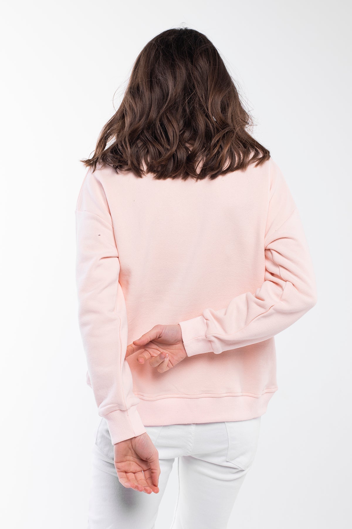 Zipped Neck Sweatshirt - 5 COLORS -