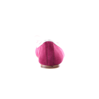 Thumbnail for Bow Suede Ballerina (Magenta) -