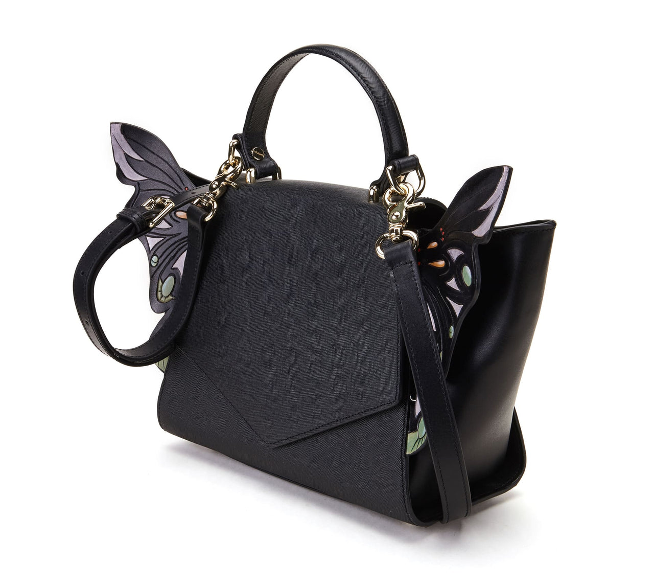 Bellorita - Wings Black Satchel - 1 COLOR -