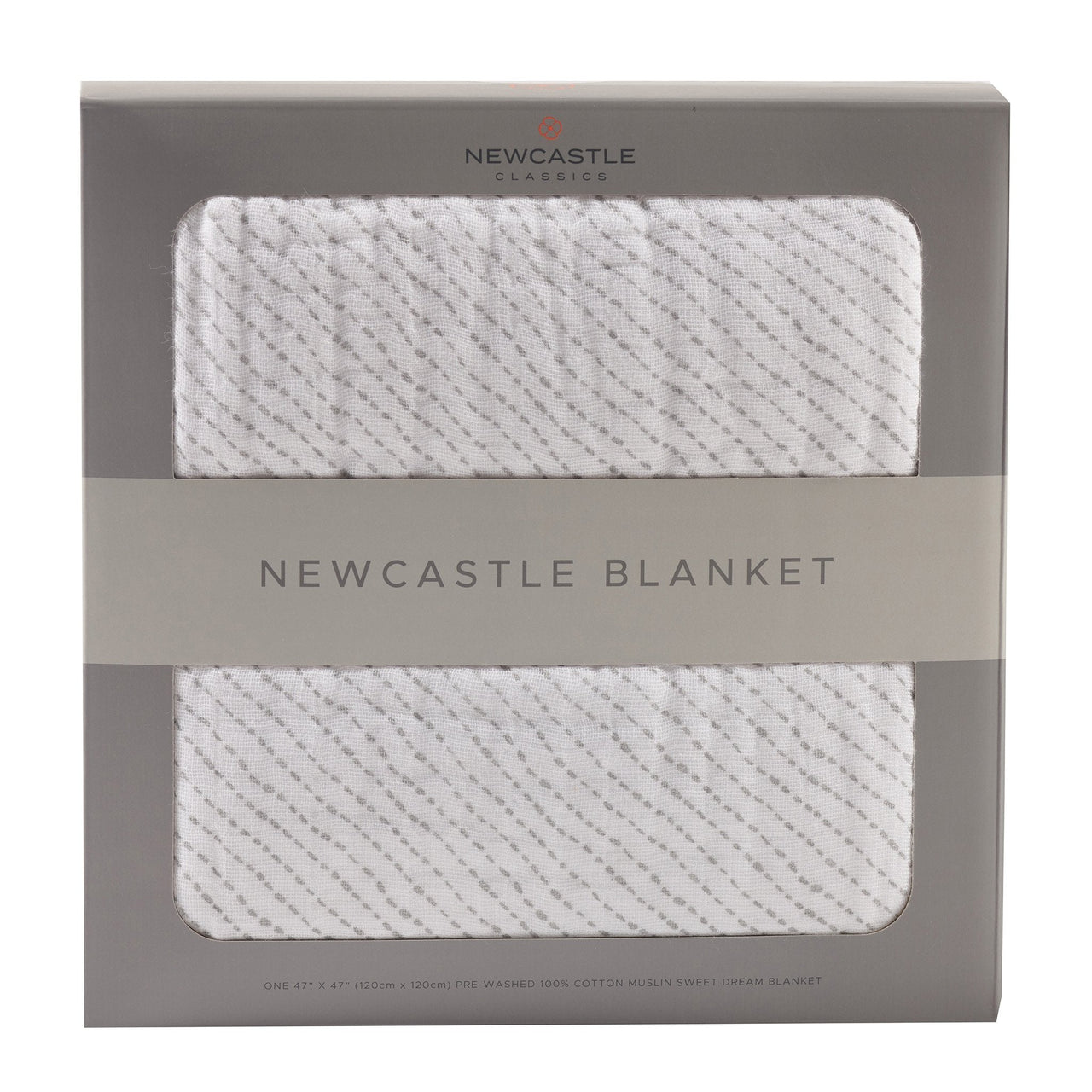 Spotted Wave Cotton Muslin Newcastle Blanket -