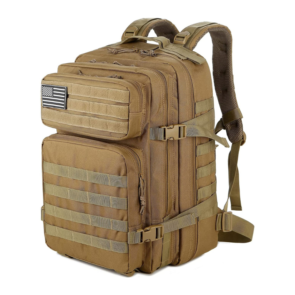 Jupiter Gear - Tactical 45L Molle Rucksack Backpack - 6 COLORS / CAMOS -