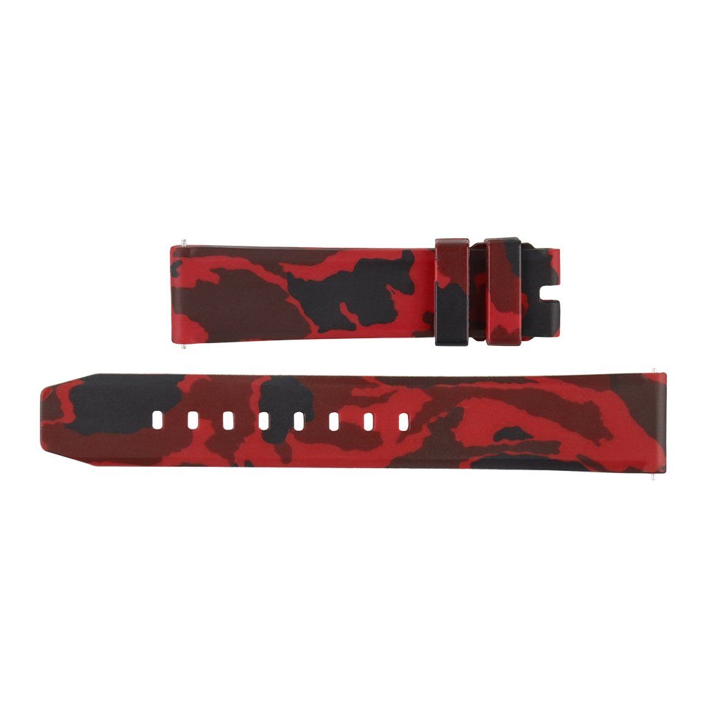 Simply Carbon Fiber - APOLLO Series Strap | RED CAMO -