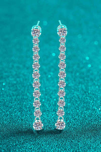 Thumbnail for Adored 1.18 Carat Moissanite Long Earrings