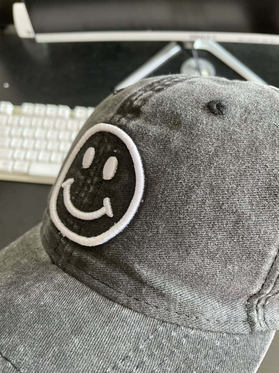 Happy Face Ball Cap - 1 COLOR