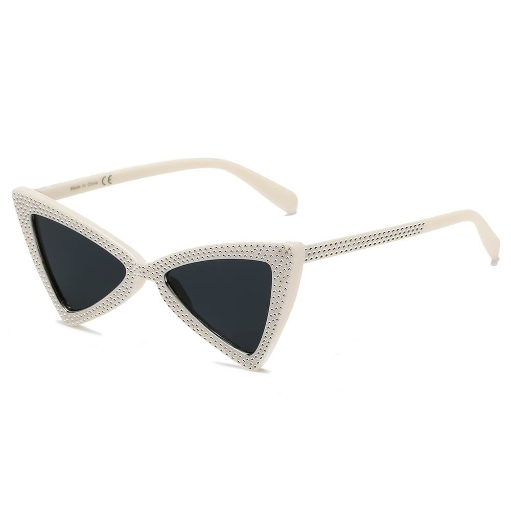 Canberra | S1078 - Women Retro Vintage Extreme Cat Eye Sunglasses - 4 COLORS -