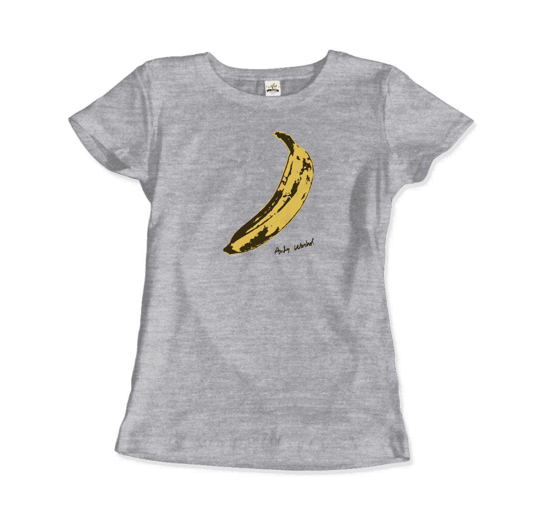 Andy Warhol's Banana, 1967 Pop Art T-Shirt - 5 COLORS -