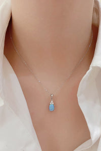 Thumbnail for Find Your Center Opal Pendant Necklace - T - 2 COLORS -