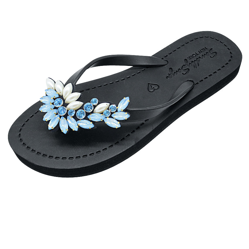 SAND BY SAYA N.Y. - Manhattan Pearl - Flat Flip Flops Sandal - 5 COLORS -