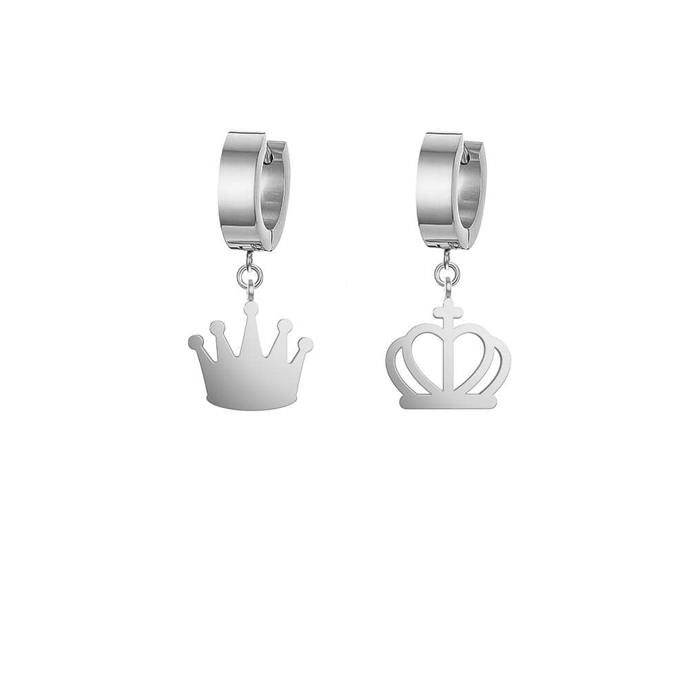 Mister - King & Queen Earrings - 3 COLORS -