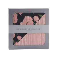 Thumbnail for Peonies and Pearl Polka Dot Newcastle Blanket -