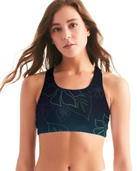 Thumbnail for FYC - Women's Active Comfort ALOHA Seamless Sports Bra - 1 COLOR -