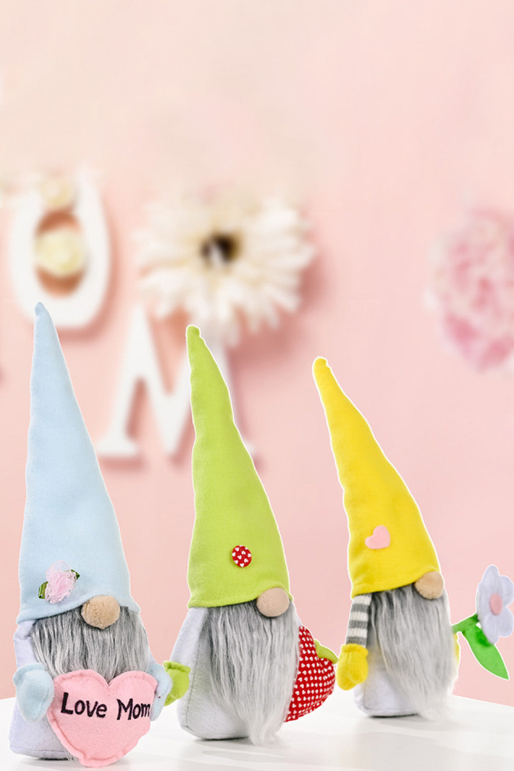 Special Occasion / Mother's Day Pointed Hat Gnomes - 14.5" - 3 TYPES - [5-10 DAY DELIVERY] - T -