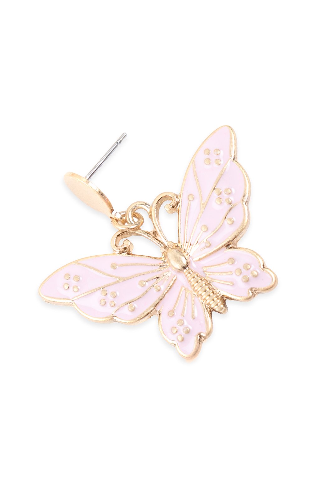 Butterfly Post Dangling Earrings - 5 COLORS -