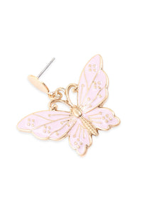 Thumbnail for Butterfly Post Dangling Earrings - 5 COLORS -