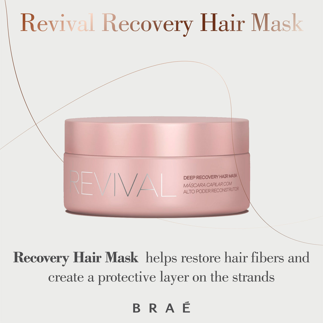 BRAE - Revival Deep Recovery Hair Mask 7.05 Oz -