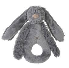 Newcastle - Deep Grey Rabbit Richie Rattle by Happy Horse -